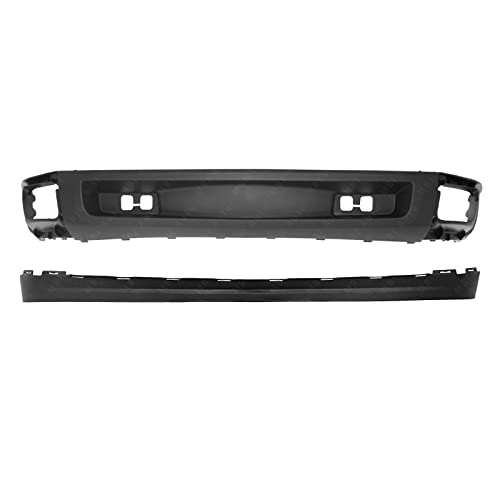 For 07-13 Chevy Silverado 1500 Front Bumper Lower Valance Air Dam Deflector 2Pcs GM1092191 GM1092192