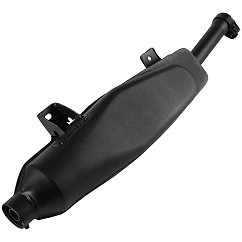 Caltric Exhaust Muffler Compatible with Yamaha Kodiak 400 YFM400FW 4x4 1994 1995 1996 1997