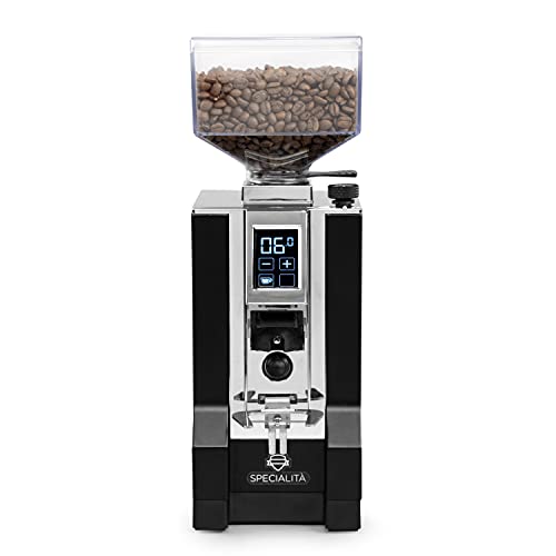 Eureka Mignon Specialita Espresso Grinder | Silent Technology | Stepless 55mm Burrs | Touchscreen | Black