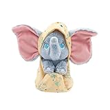 Disney Store Official Babies Collection: Dumbo Plush in Swaddle with Detailed Plush Features - Official Soft Toy - Stuffed Animals for Babies - Perfect for Fans & Kids