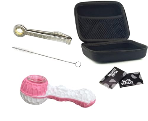 Silicone Mixing Bowl Set of 3, Pipe Set with Bag, Salad & Mixing Bowls for Kitchen (Pink)