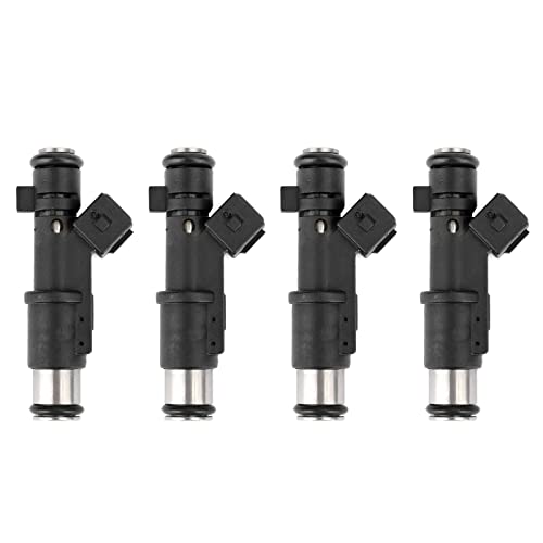 LadyCent 4 Pcs Fuel Injector, for Peugeot 206 307 406 407 607 806 807, for Citroen C5 C4 C8