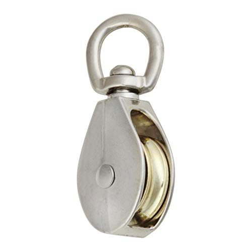 Campbell Chain & Fittings T7655032N Swivel Eye Pulley, Single Sheave, 1-1/2" (Pack of 10)