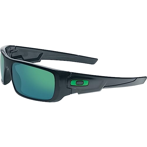 Oakley Crankshaft Sunglasses, Black Ink/Jade Irid, One Size