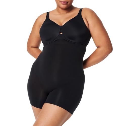 SPANXsculpt Seamless Power High-Waisted Shorty - For All Hemline Lengths - Core Control Shapewear - Seamless Underwear - Very Black - 1X