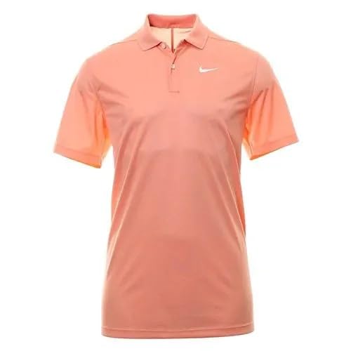 Nike Dri-FIT Victory Men's Golf Polo, Medium, Coral/Salmon