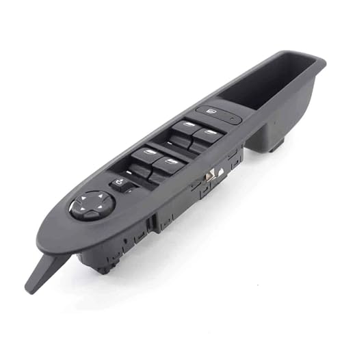 LAOBYXH Window Switch for Citroen C4L/C4 2013-2016, Black, Push Button, Manual, 1-way, Pin Connector