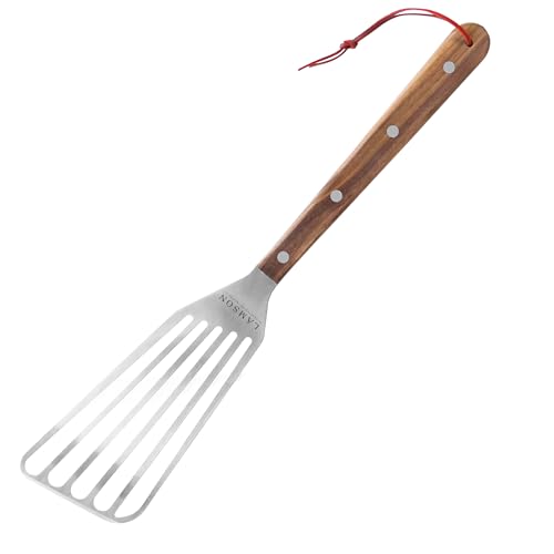 Lamson Premier 20" Walnut BBQ Slotted Fish and Vegetable Turner