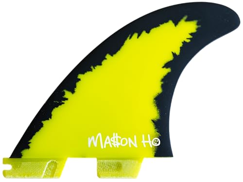 FCS 2 Mason Ho AirCore Thruster Fins Black-Acid M