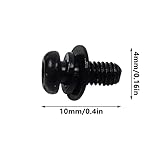 KACEPAR Stainless Steel Metal Screws, 18PCS Bottom Cover Screws, for Ninebot MAX G30 Electric Scooter Repaired Parts