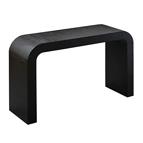 Tov Furniture Hump Wooden 54" Console Table (Black) | Living Room Accent Table | Entryway Table