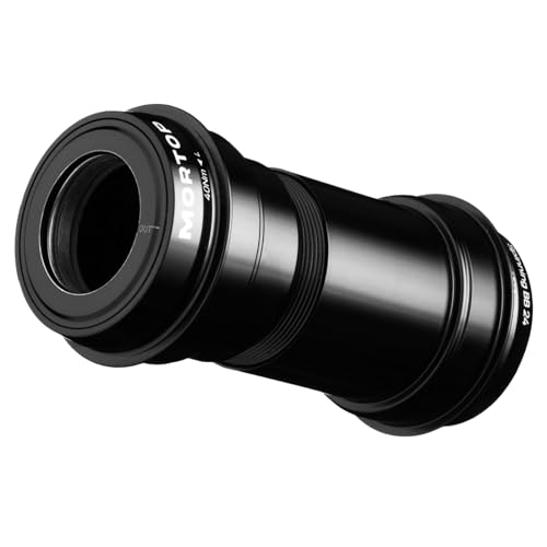 MORTOP Bottom Bracket, BB30 for 24mm Shimano Hollowtech II Crankset, Angular Contact Cartridge Bearing