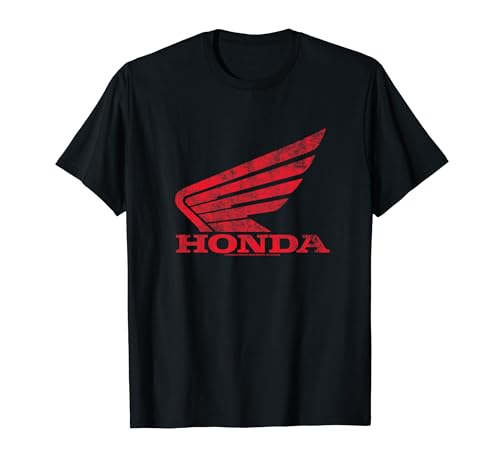 Honda Distressed Powersports Wing T-Shirt