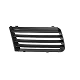 SHHEG [Replacement] Car Front Left Right Upper Bumper Radiator Grille Black Plastic 7M785365301C 7M785365401C Fit for Seat for Alhambra 2001-2010 2009 (Pair Side)