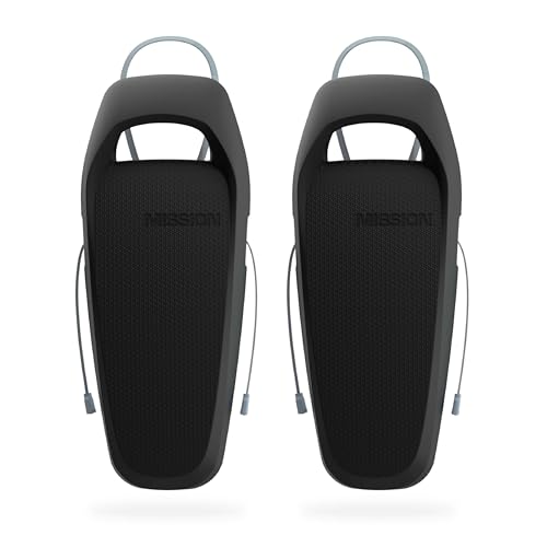MISSION Boat Gear Sentry 2.0 Boat Dock Fender Bumper (Obsidian Black, 2 Piece)