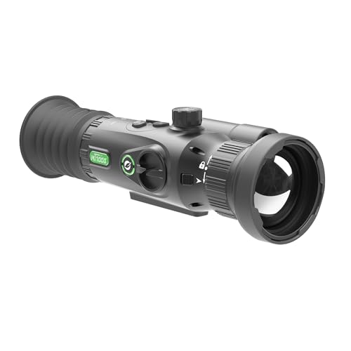 oneleaf.ai 12um 640x512 Thermal Scope, 50mm Thermal Imaging RifleScope, 60Hz Refresh Rate, Thermal Scope with with Laser Rangefinder and Ballistic Calculator-Mars MT1000LRF 50-Upgrade Version