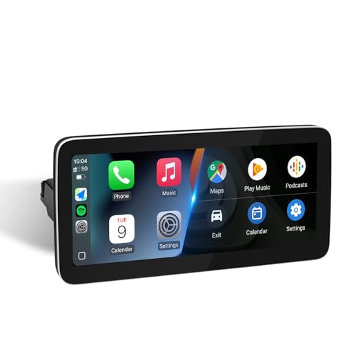 YEEHUNG 12.3" Linux Car Touchscreen for Mercedes Benz 2016-2019 C A CLA GLA GLC Class W205 W176 C117 X156 X253 NTG5.0, Supports Wired Wireless CarPlay Android Auto Mirror Link