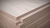 3/4" x 12" x 12" Baltic Birch Plywood – B/BB Grade (Package of 3) Perfect for Arts and Crafts, School Projects and DIY Projects, Drawing, Painting, Wood Engraving, Wood Burning and Laser Projects