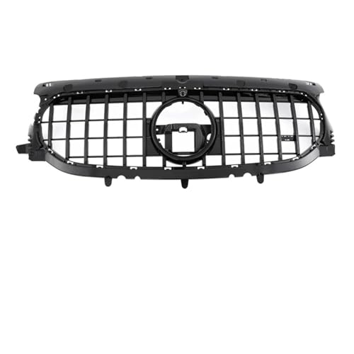 Compatible For Mercedes Benz GLA Class H247 GLA250 GLA200 AMG 2020-2024 Front Grille Bumper Grill Inlet Mesh Grid Tuning Accessories(9 Wire Black Only Left)