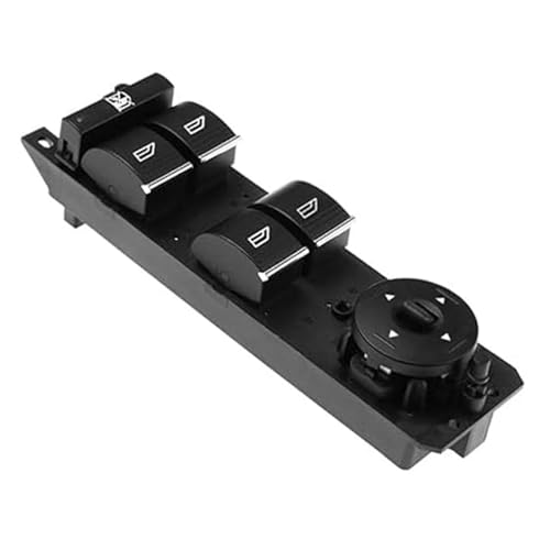 Power Window Lifter Control Switch Compatible with Focus MK3 Escape MK3 Kuga MK2 ST 2012-2018 OE F1ET-14A132-CB 3 Pins ABS Direct Fit