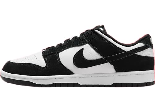 Nike Dunk Low Retro Men's Shoes (FQ8249-100, White/White/Black) Size 11