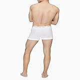 Calvin Klein Men's Underwear Cotton Classics Multipack Trunks, White (5 Pack), M