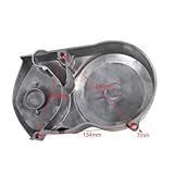 Lifan Dirt Bike Engine Stator Cover Case Magneto and Front Sprocket Kick Start Engine Left Side Motor Casing for Pit Pro Bike CRF50 Apollo Taotao SSR SDG YX 70cc 90cc 110cc 125cc 140cc