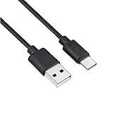 Smays USB C Cable Bulk, 6ft 10-Pack Type C Phone Charger Cord Black