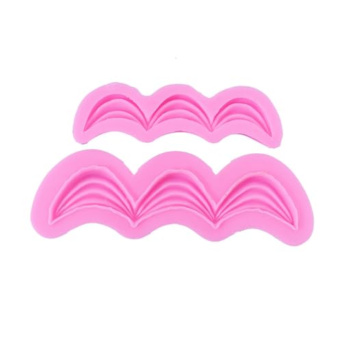 Fondant Molds 2 Pieces Of Pendant Curtain Arabesque Silicone Mold Fondant Cake Chocolate Silicone Mold