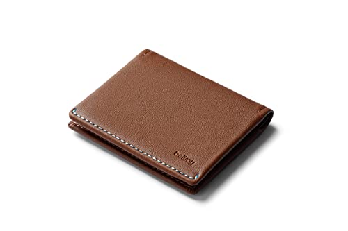 Bellroy Slim Sleeve, slim leather wallet (Max. 8 cards and bills) - Hazelnut