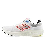 New Balance Men's M880C14 Running Shoe, White/NEO Flame/Black, 11