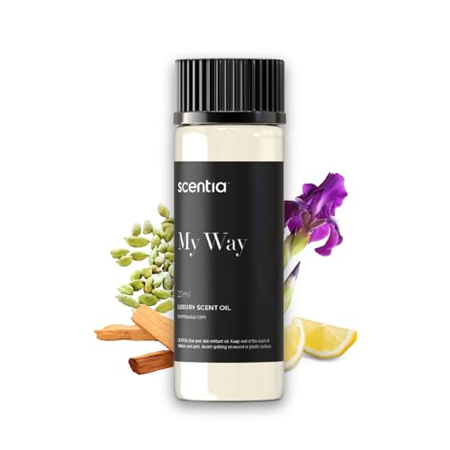 Scentia My Way Hotel Diffuser Oil Inspired by The 1 Hotel Miami Beach - 20 ml 0.67 fl oz - Fragrance Oil Blend Sandalwood, Cedar & Lemon Notes for Aromatherapy Diffusers and Humidifiers