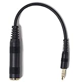 Sennheiser Genuine Adapter Cable Female 1/4" 6.3mm to Male 1/8" 3.5mm Plug for Headphones