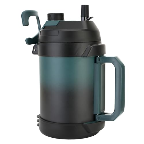Hydraful Gallon Jug, 128oz Large Insulated Stainless Steel Sports Water Jug, Large Triple Wall Vacuum Insulation Water Bottle-Keeps Cold up to 48 Hrs-Sweat Proof,for Gym, Hiking & Camping
