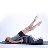 Balanced Body Pilates Arc, Step Barrel for Spine Exercises, Balance, Core Strengthening, and Stretching, Spine Corrector, Reformer Wedge, Fitness Training Tool, Pilates Equipment