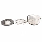 Vegetable Washer Dryer Drainer, 500RPM Electric Rechargeable Detachable Salad Spinner Vegetable and Fruit Washer and Dryer for Kitchen (6000ML 27x27x17cm/10.6x10.6x6.7in)