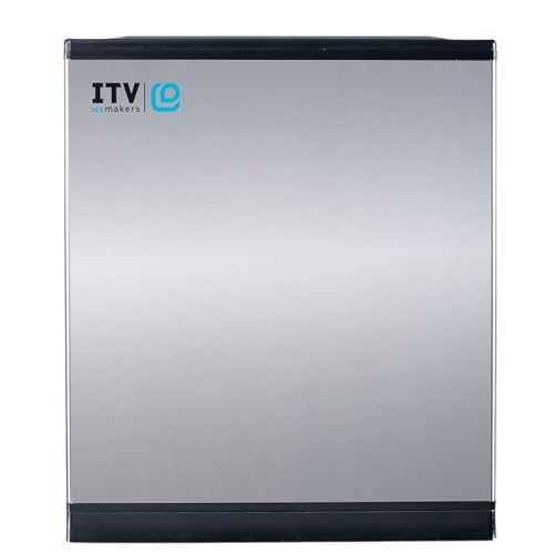 ITV Ice Makers SPIKA MS 400-22 SPIKA Air-Cooled Ice Maker, self-contained, Half dice Cube-Style, 22" W, 432 lb. production/24 hr, Smart Electronic Control Board, Smart Water Distributor, 115v/60/1-ph