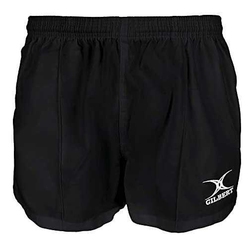 Gilbert Kiwi Pro Rugby Short (Black)(Large )