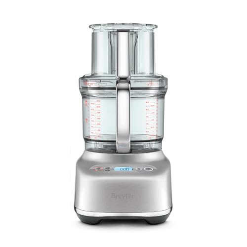 Breville BFP838 Paradice 16 Cup Food Processor and Dicer, Large, Brushed Stainless Steel