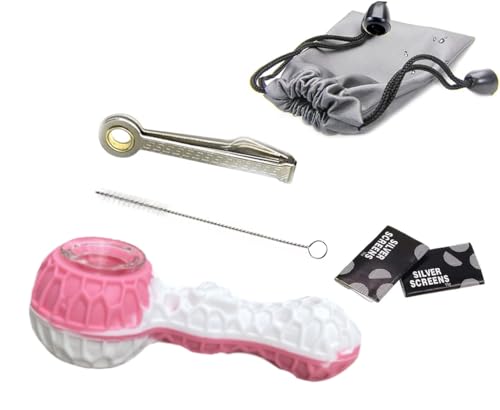 Glass Mixing Bowl Set of 3, Pipe Set with Bag, Salad & Mixing Bowls for Kitchen (Pink)