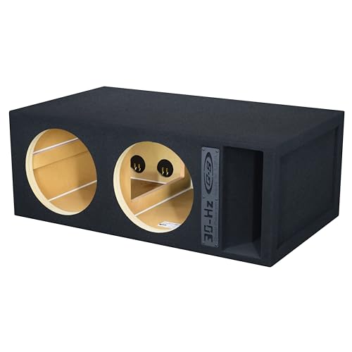 12" Dual Ported/Vented Competition Sub Box Subwoofer Enclosure Ground-Shaker