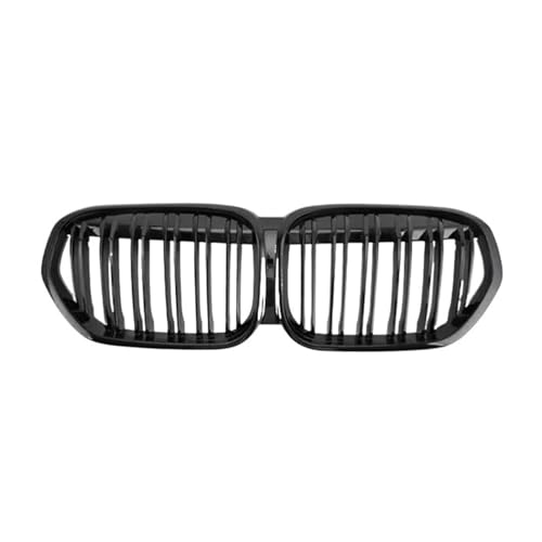 Front Kidney Bumper Grill Facelift Compatible For BMW X1 LCI F48 SUV 2020 2021 2022 Gloss Black Grille Car Accessories(Matte Black)