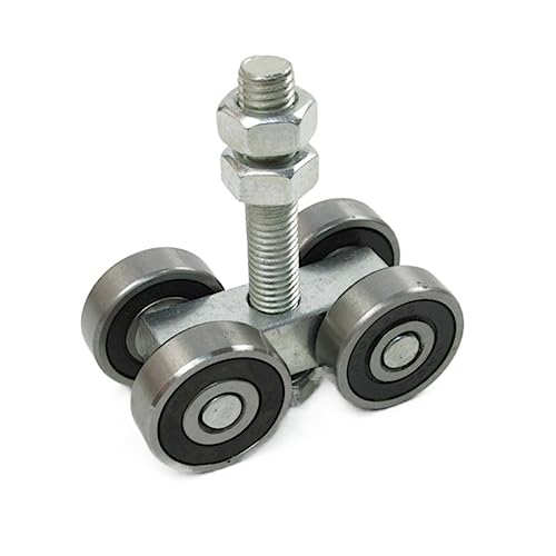 JESSICA Y Heavy-Duty Sliding Door Hanging Wheel Industrial Warehouse Plant Sliding Doors Orbital Track Bearing 300-400KG Hanging Pulley 2Pcs