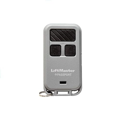 Liftmaster PPK3M - Passport MAX 3-Button Keychain Remote Control Transmitter - Compatible with The PPWR Receiver for gate Access Control, All 315MHz Security+