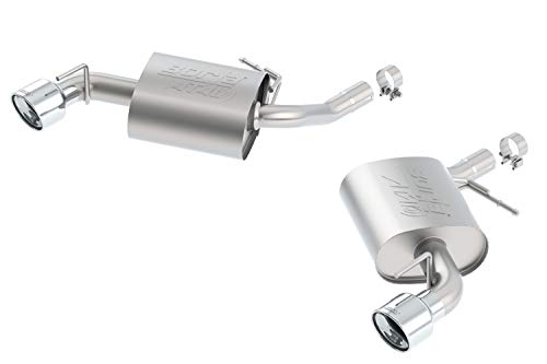 BORLA 11929 Axle-Back Performance Exhaust System for 2016-2023 Chevrolet Camaro LT 3.6L V6 Automatic/Manual Transmission Single Split Rear Exit WITHOUT Dual Mode Exhaust (NPP) Valves.