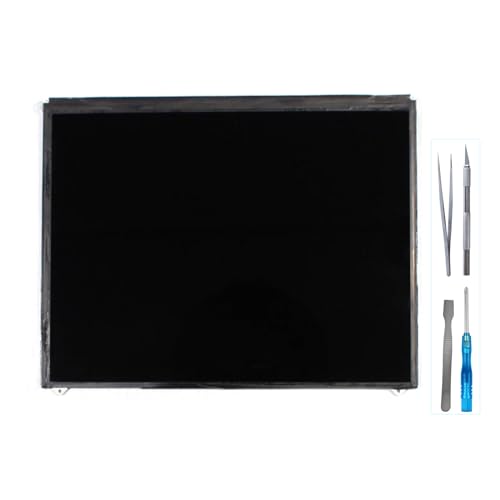 generic LCD Screen for I-pad 2 2nd 9.7 inch 1024(RGB) X768 LTN097XL02 LTN097XL02-A01 LP097X02-SLQE LP097X02-SLQ1 LCD Display Module Replacement with Tools