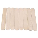 ZOENHOU 2000 PCS 6 Inch Natural Jumbo Popsicle Sticks, Multi-Purpose Food Grade Wood Lollipop Sticks, Wooden Ice Cream Popsicle Craft Sticks for Craft Homemade DIY Crafting Supplies