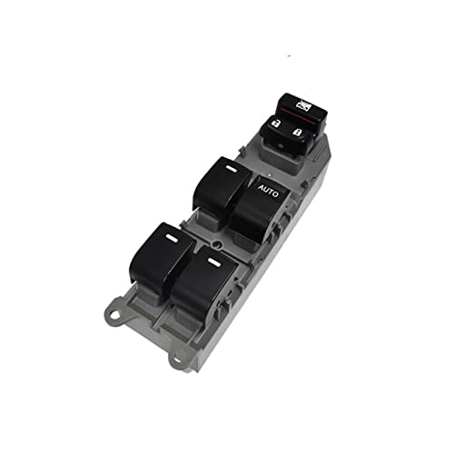 Compatible with Right Driving RHD Compatible with RAV4 Camry Corolla Yaris Vios Highlander Auto LED Lighted Power Window Button Switch(Green)