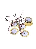 WUZDPRCJ 10pcs 50MM Piezoelectric Piezo Ceramic Wafer Plate Sounder Sensor Dia 50MM for Buzzer Loudspeaker(100pcs)