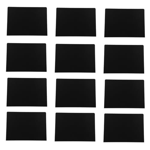 SEWACC 12pcs Mini Chalkboards Multifunctional Decorative Blackboards for Pricing Messages and Drawings for Cafes Restaurants and Events Lightweight Design